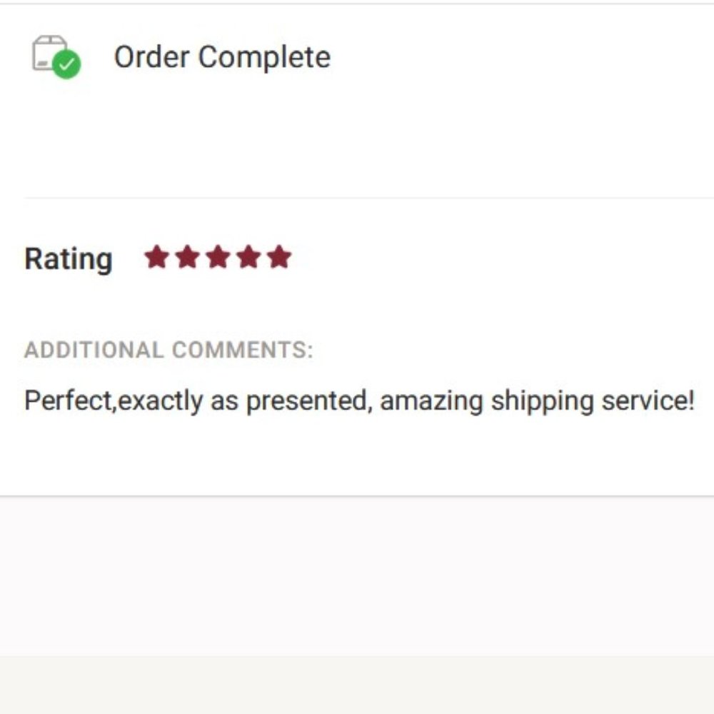 Latest Buyer Review from 30 April, 2022